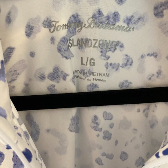 Blue and white dress/coverup - Picture 2 of 4